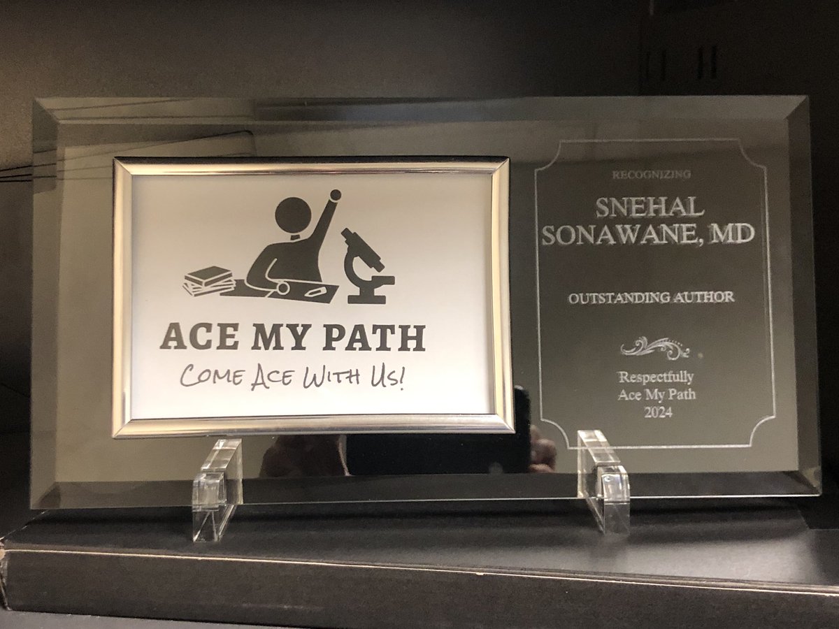 It's an honor to be recognized for my contributions! Huge thanks to everyone who has supported and inspired me along the way! Feeling blessed to be a part of amazing team!📚✨ #AceMyPath #Grateful #USCAP24 #pathology #acetheboards
