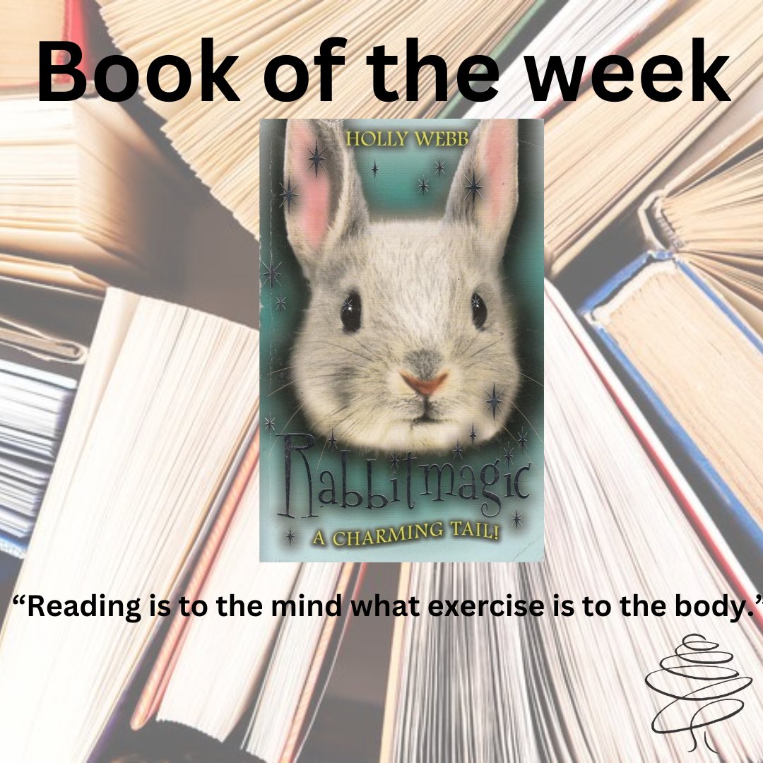 Book of the week - Rabbitmagic by Holly Webb If you know where to look, there's magic everywhere. Lottie can't think of anything better than living in a magical pet shop, with her all friends around her. #bookoftheweek #EasterReading #RabbitMagic