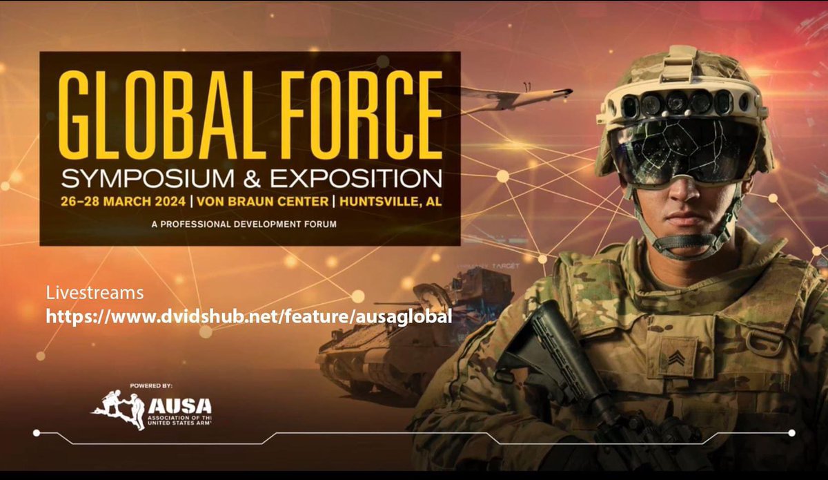 Continuous transformation is essential for combat ready formations. #AUSA Global Force and Space Symposium creates a forum for the #Army, academia, and defense industry leaders to collaborate on opportunities to #modernize combat power, effectiveness, and efficiency. #Readiness