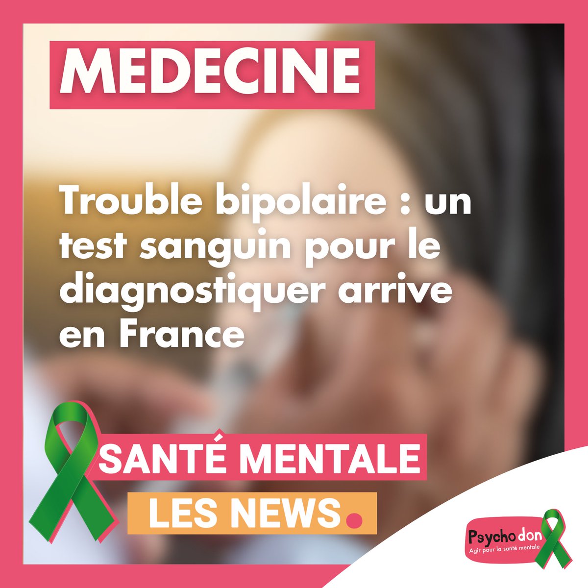 Trouble bipolaire : un test sanguin pour le diagnostiquer arrive en France 👉 psychodon.org/trouble-bipola… #MédiaPublic #FranceTV @Francetele