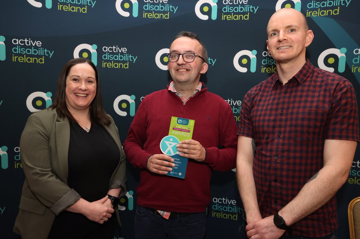AD_Ireland's tweet photo. Check out this year's Active Disability Services Awards People Category winners!
Full details of finalists available on our website https://t.co/Uq3aJvTj3T
#ActiveDisabilityServicesAwards #ImInToo #DisabilityInclusion #InclusivePhysicalActivity #InclusiveHealthEducation https://t.co/jBnjYb5BCQ