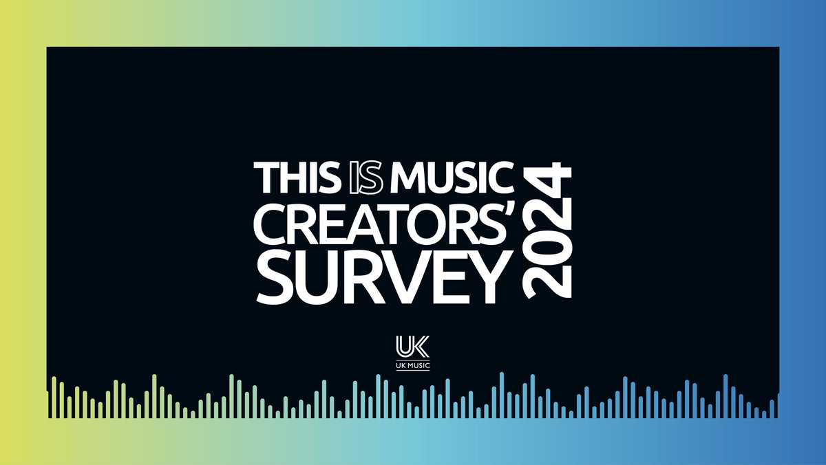 .@UK_Music need musicians, performers, composers, songwriters, producers, engineers and DJs to contribute to its annual #ThisIsMusic Creators’ Survey. Your input is vital to help understand the economic landscape of the music industry!🎼🎤 Take part here: surveyd.bilendi.com/survey/selfser…