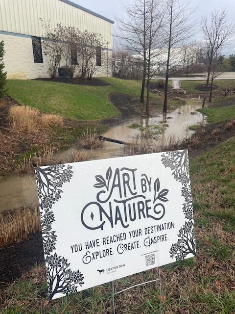 🌿 Exciting News! 🎨 Our Lexington office was selected to be a part of Lexington's Art by Nature program, a celebration of our beautiful natural world through the lens of native landscapes and plants! 🌱