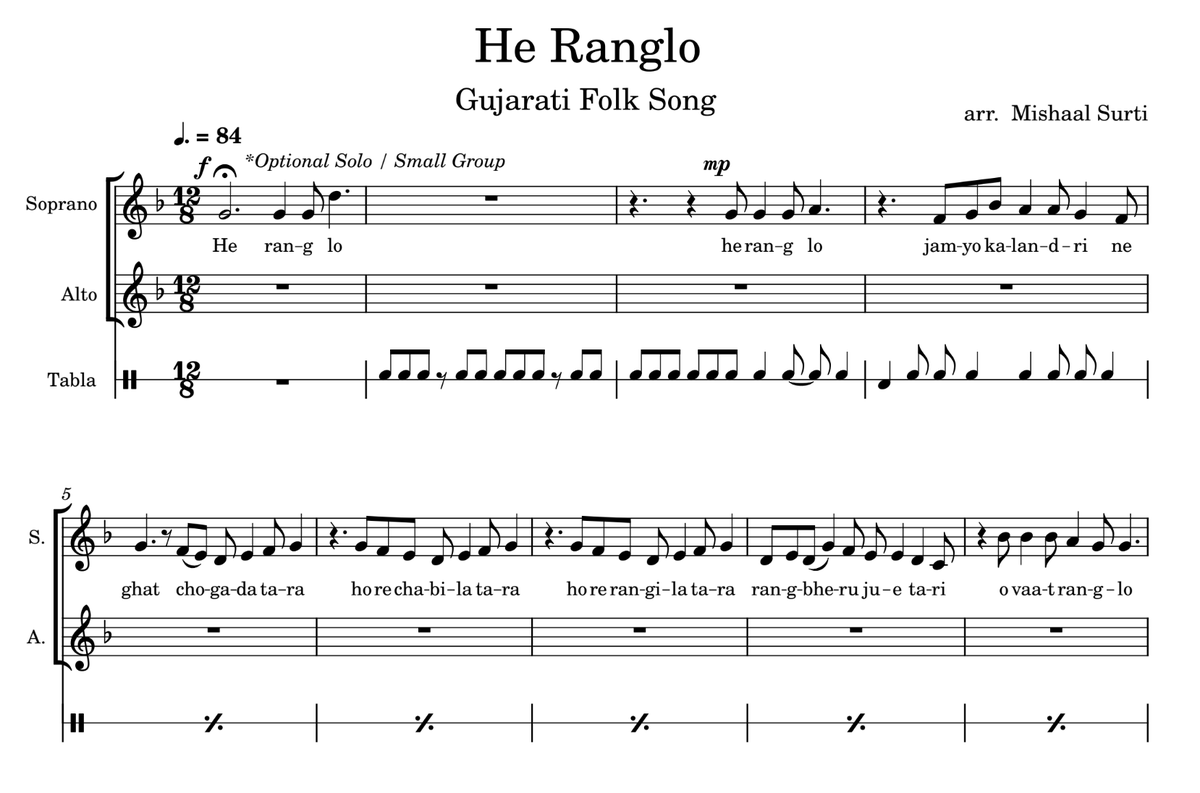 If you are in London this week, check out @westernuMusic's Chorale and Les Choristes joint concert tomorrow for the Canadian premiere of 'He Ranglo' - my new arrangement of a Gujarati garba. Check out more at events.westernu.ca/events/music/2…. #choirsarecool @WesternU