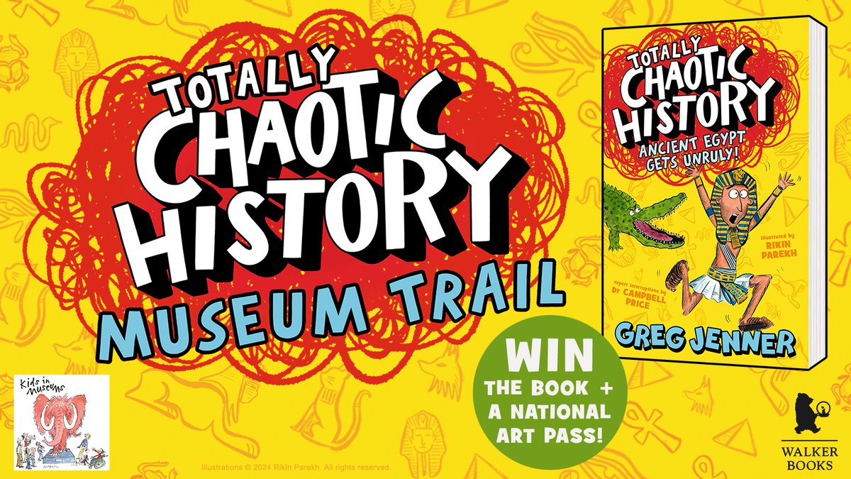 Join in the #TCHMuseumTrail at Bolton Museum this Easter. Share your hieroglyph on Twitter/X with the hashtag & tag @kidsinmuseums for a chance to win a book & @artfund Double Pass + Kids. 📚bit.ly/3OTvcAr @greg_jenner @EgyptMcr @r1k1n