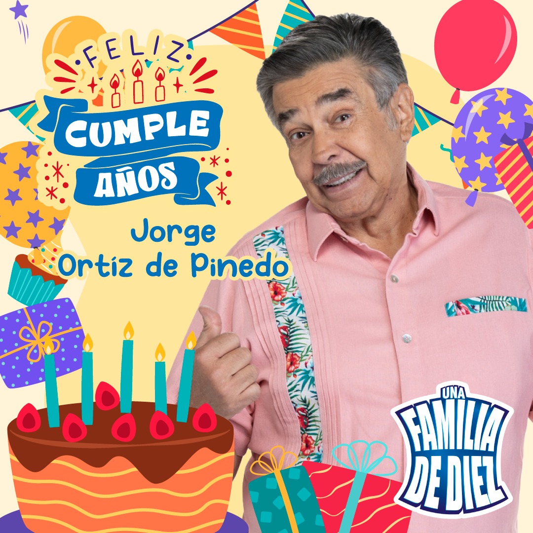 Feliz cumpleaños Jorge! Que la vida lo siga colmando de salud y felicidad. Larga vida. Lo queremos y admiramos mucho. Abrazos fuertes.🫶🏼 OFICINA DE PRODUCCIÓN DE LOS ORTIZ DE PINEDO en TELEVISA/UNIVISION @Canal_Estrellas