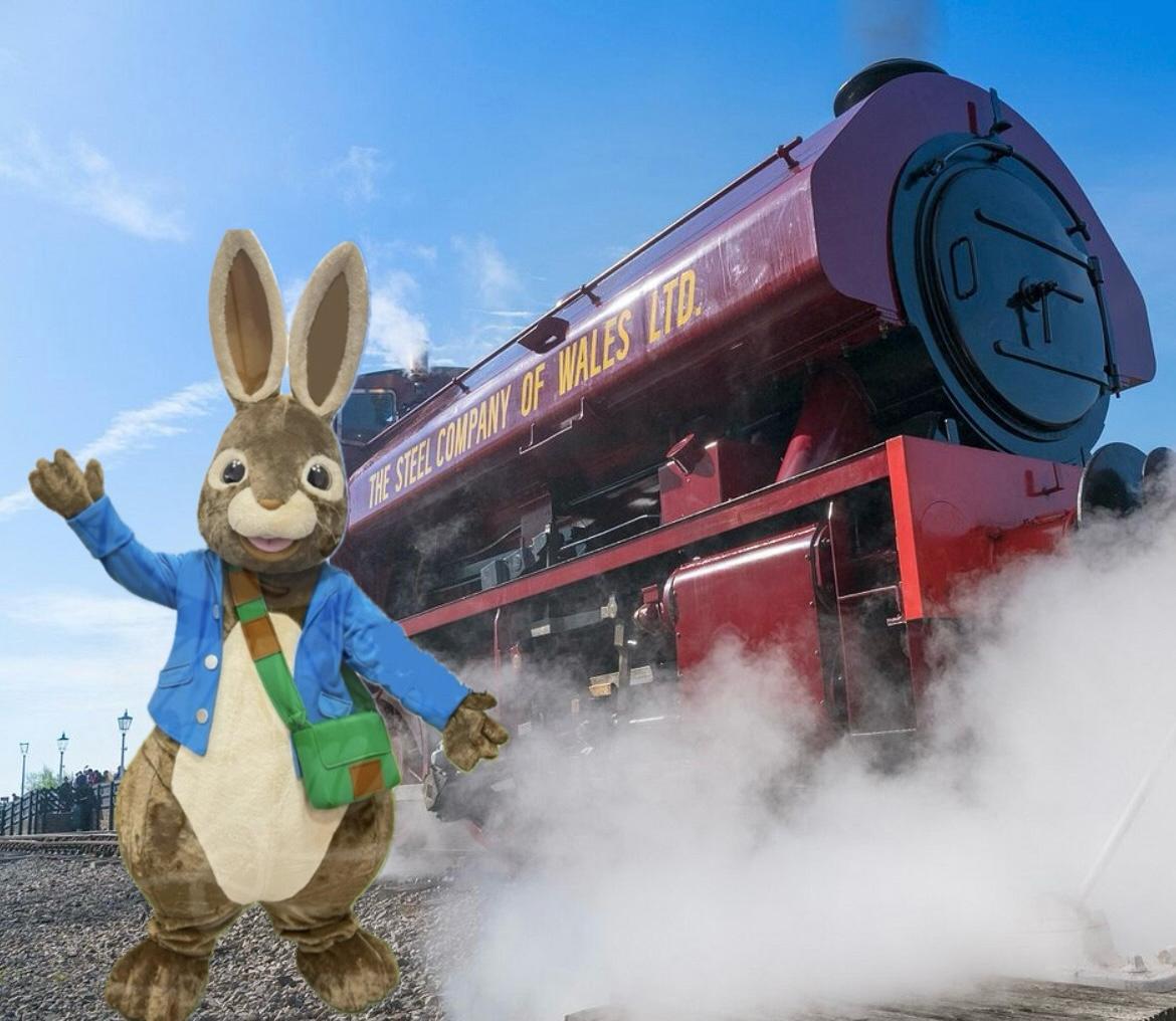 It's not too late to book your tickets for the Easter Eggspress 🐰 Come along and take a train ride alongside the Easter Bunny on Easter Sunday! 🎟️ Limited tickets available, book now - bit.ly/47pUKMU