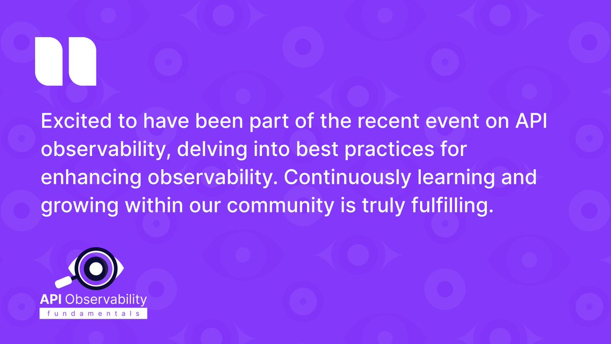 tyk_io's tweet image. Due to popular demand, the extremely successful #LEAP2024 is now the API observability fundamentals on-demand programme! 🌐💡

Check out below what people have said about the course so far! 🔥

🔗 hubs.la/Q02qJKdH0

#APIObservability #PlatformTeams #TechTalk