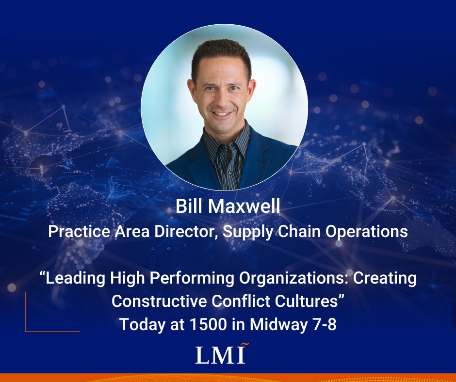 Join LMI’s Bill Maxwell at @TeamLOA Symposium 2024 today! He will be instructing a course on Leading High Performing Organizations: Creating Constructive Conflict Cultures, today at 1500 in Midway 7-8. Don't miss it! // #PeoplePoweringPossible #Veterans #LOA2024 #AirForce //