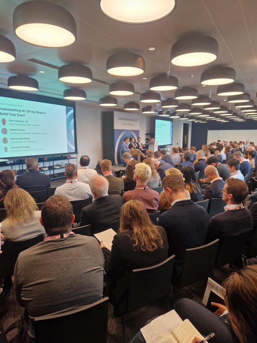 LiveDatos's tweet image. Diving into the heart of #NeudataLondon! This year&apos;s summit is buzzing more than ever. Fantastic content sessions &amp;amp; deep dives into how #behavioraldata is reshaping #finance. Come see us at Stand G! #FinanceData #AltData