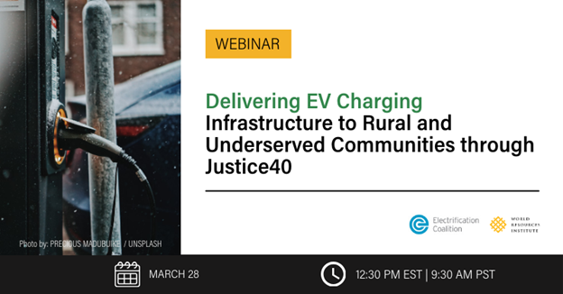 Join us on March 28 for a conversation about expanding #ElectricVehicle charging infrastructure in the U.S. with @RachaelNealer + @globalsistah, & an expert panel including @Kameale_C, Dana Vingris, Giles Pettifor & @MattStephensRich. Register: wri.org/events/2024/3/…