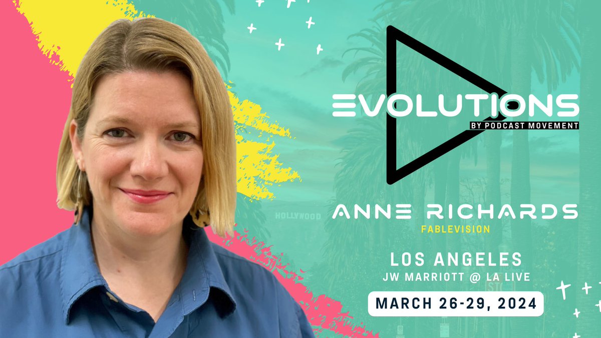 Listen up! VP of audiyo-yo Anne Richards is moderating the panel, World of Kids & Family Audio & Video Podcasting, at @podcastmovement LA this Thursday. Don’t miss out on these industry pros’ insights and latest endeavors in kids & family podcasting! bit.ly/43wthHV