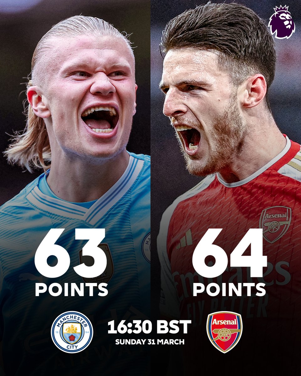 This Sunday. 😤 @ManCity | @Arsenal