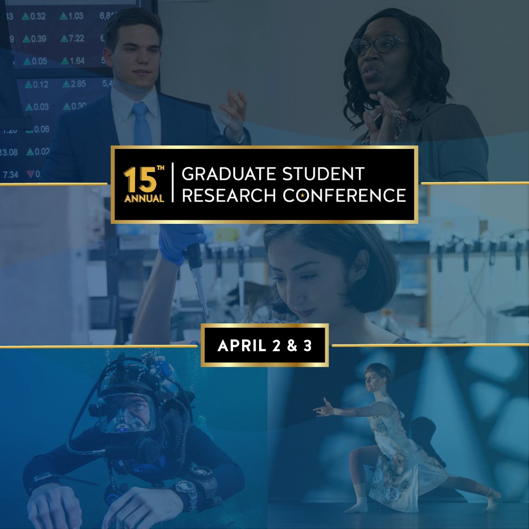 Register now to attend the Graduate Student Research Conference (GSRC)! The first 20 students to arrive at the Round Rock location will receive a surprise gift card. Enrich your knowledge and connect with fellow graduate students! 🔗 ow.ly/BUGR50QW1Lv