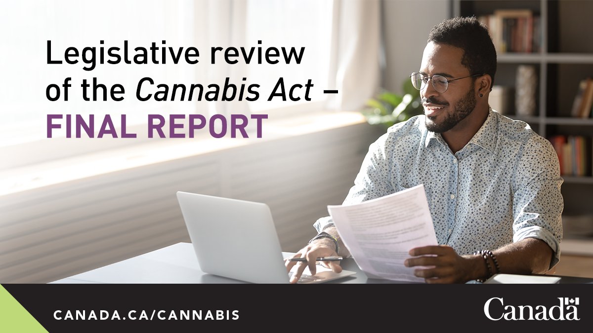 Health Canada is reviewing the 54 recommendations and 11 observations from the Expert Panel in their final report of the review of the #CannabisAct. Find out what the Panel said: ow.ly/2wmQ50QYZyH