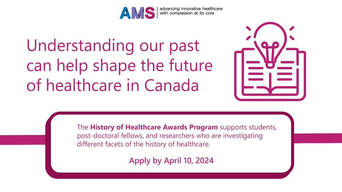 Analyzing how treatments have evolved from the past can help us learn from mistakes and identify better therapies. Learn more about funding opportunities through the History of Healthcare Awards Program at @OSSUtweets: buff.ly/3NpZMQg
