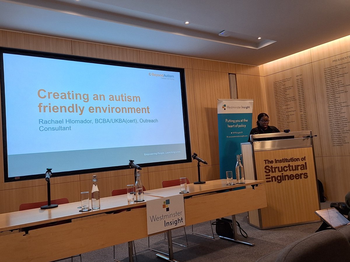 This morning we attended the Westminster Insight event, 'Neurodivergence in Education', talking on the topic of autism friendly classrooms. #NeurodivergenceInEducationWM
