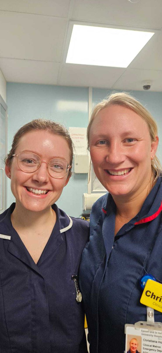 The Matron and Senior Nurse of Epsom ED @epsom_sthelier are skydiving to support patients, families and colleagues 💙 Despite the immense challenges, the team consistently exceed expectations and demonstrate remarkable dedication. Donate and support esthcharity.org.uk/epsom-ed-skydi… 🙌