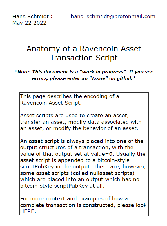 Anatomy of a Ravencoin Asset Transaction Script

hans-schmidt.github.io/mastering_rave…