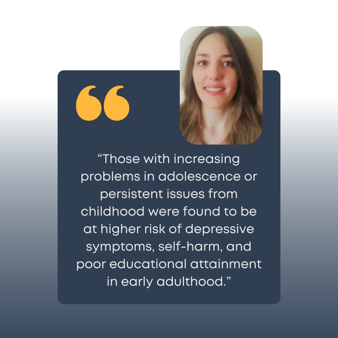 👋Looking for an insightful read? Check out this news piece for our new paper!

The study, led by <a href="/f_tseliou/">FTseliou</a>, used <a href="/CO90s/">Children of the 90s</a> data to shed light on the complex trajectory of emotional difficulties in young individuals.

➡️bit.ly/3PHjedp

#wolfsonresearch
