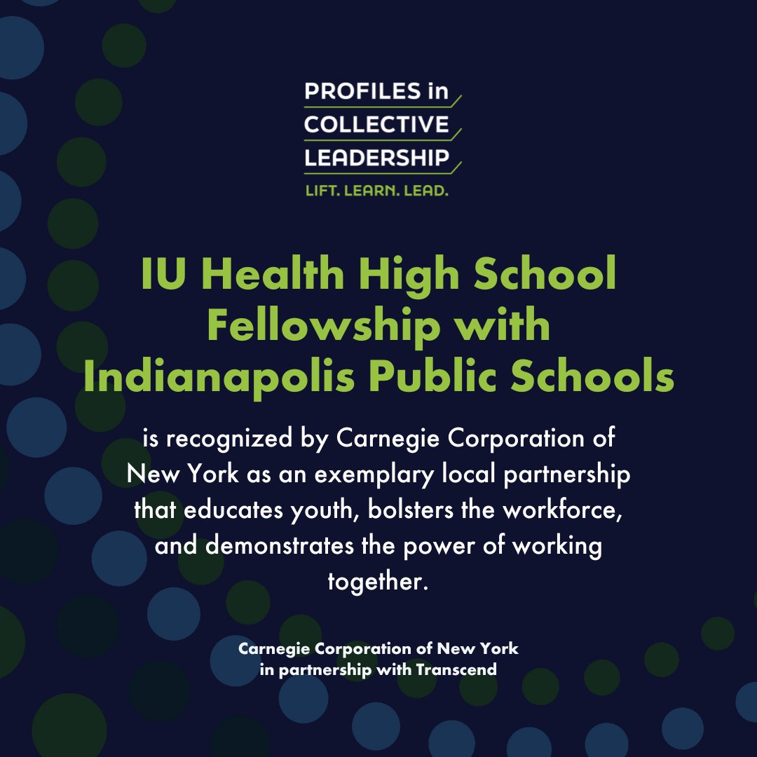 We are thrilled to announce that we have been recognized by @carnegiecorp's new philanthropic initiative supporting local partnerships that educate youth, bolster the workforce, and demonstrate the power of working together. #collectiveleadership carnegie.io/3vqCgOl