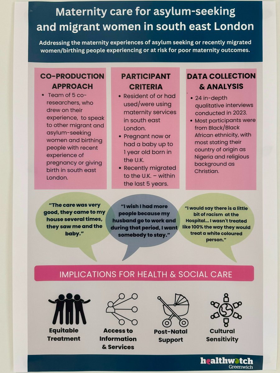 We visited @woolwich_works for a showcase by @SELondonICS on addressing inequalities in #nhsmaternity care. So inspired hearing #livedexperience of women who've overcome adversity & now focusing their energy into supporting others @motherhoodgroup and @sistercircle_💕#community