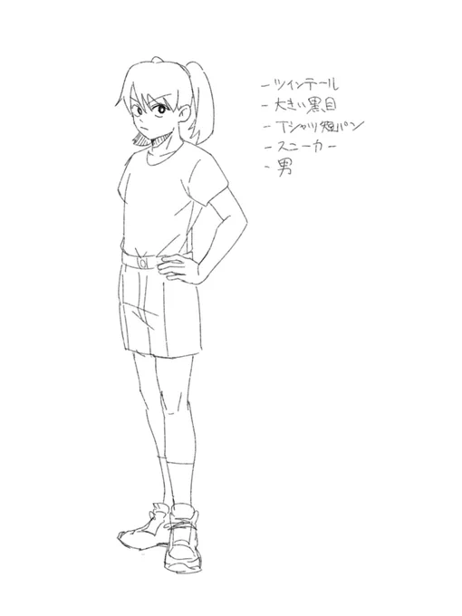 自分の絵柄〜のやつ面白そう!と思って描き始めたんですけど、あれってやっぱりポーズも真似なきゃダメなのかもしれないですね??描き直します
人間の脚を描くのが苦手で辛い 