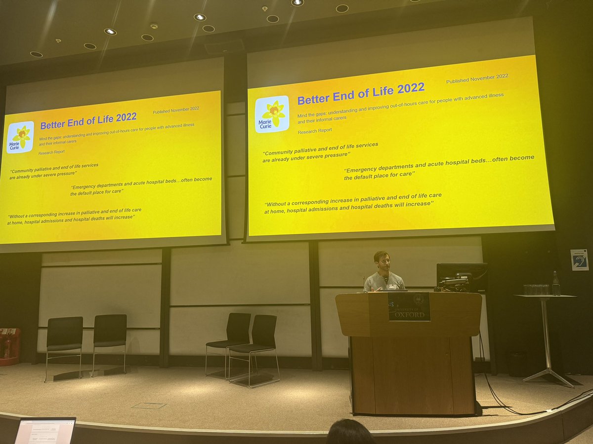 OSEM_Conference's tweet image. Amazing oral presentation and insights on the dynamic evolution of UK palliative care at #OSEM2024! 🌟 With heightened awareness &amp;amp; robust data, we’re transforming end-of-life support. ensuring patient-centric care beyond ED &amp;amp; hospital beds. #PalliativeCare