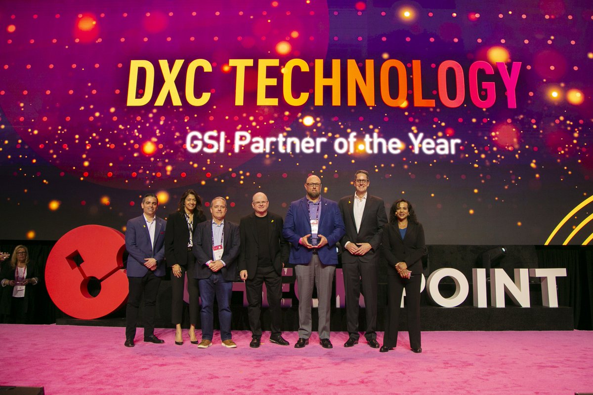 We were recognized as the GSI Partner of the Year at #CPX2024 ! Our unwavering commitment to leading #security solutions remains stronger than ever amidst rising cyber threats. Thank you @CheckPointSW for this recognition. 💡 Learn more about DXC Security: dxc.to/4czQFIW