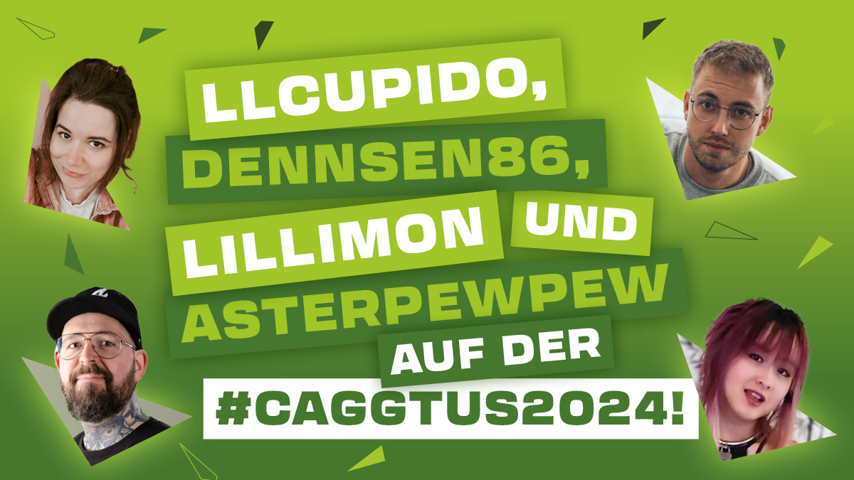 CAGGTUS Leipzig (@caggtusleipzig) on Twitter photo Ob im Einsatz für den guten Zweck, als Kind der 90er mit ganz viel Retroliebe, als leidenschaftlicher Roleplayer oder vielseitige Variety Gamerin: <a href="/LL_Cupido/">Lena Cupido</a>, <a href="/Dennsen_86/">Dennsen86</a>, <a href="/aster_pew/">AsterPewPew</a> und <a href="/lillimonX/">𝕝𝕚𝕝𝕝𝕚𝕞𝕠𝕟🐢</a> bringen ein buntes Programm auf dein Gaming Festival 🌵 Welcome on board! 🤝 Ob im Einsatz für den guten Zweck, als Kind der 90er mit ganz viel Retroliebe, als leidenschaftlicher Roleplayer oder vielseitige Variety Gamerin: <a href="/LL_Cupido/">Lena Cupido</a>, <a href="/Dennsen_86/">Dennsen86</a>, <a href="/aster_pew/">AsterPewPew</a> und <a href="/lillimonX/">𝕝𝕚𝕝𝕝𝕚𝕞𝕠𝕟🐢</a> bringen ein buntes Programm auf dein Gaming Festival 🌵 Welcome on board! 🤝
