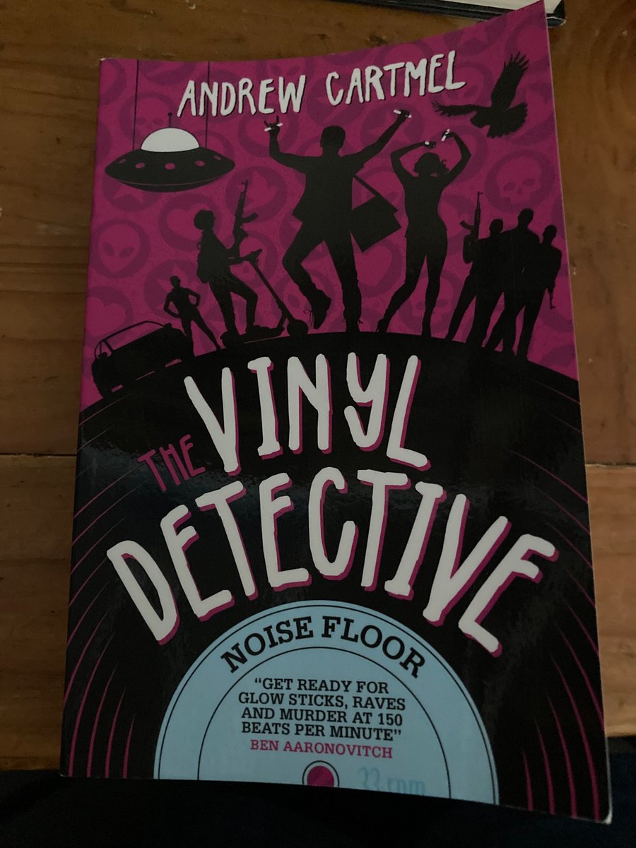 Absolutely loved this! The latest & possibly the best book in the Vinyl Detective series by @andrewcartmel - it took me back to the muddy fields of the Gower, loud music, bright lights, disco biscuits & good times! #NoiseFloor #VinylDetective #CrimeFiction #RememberWhereYouLostIt