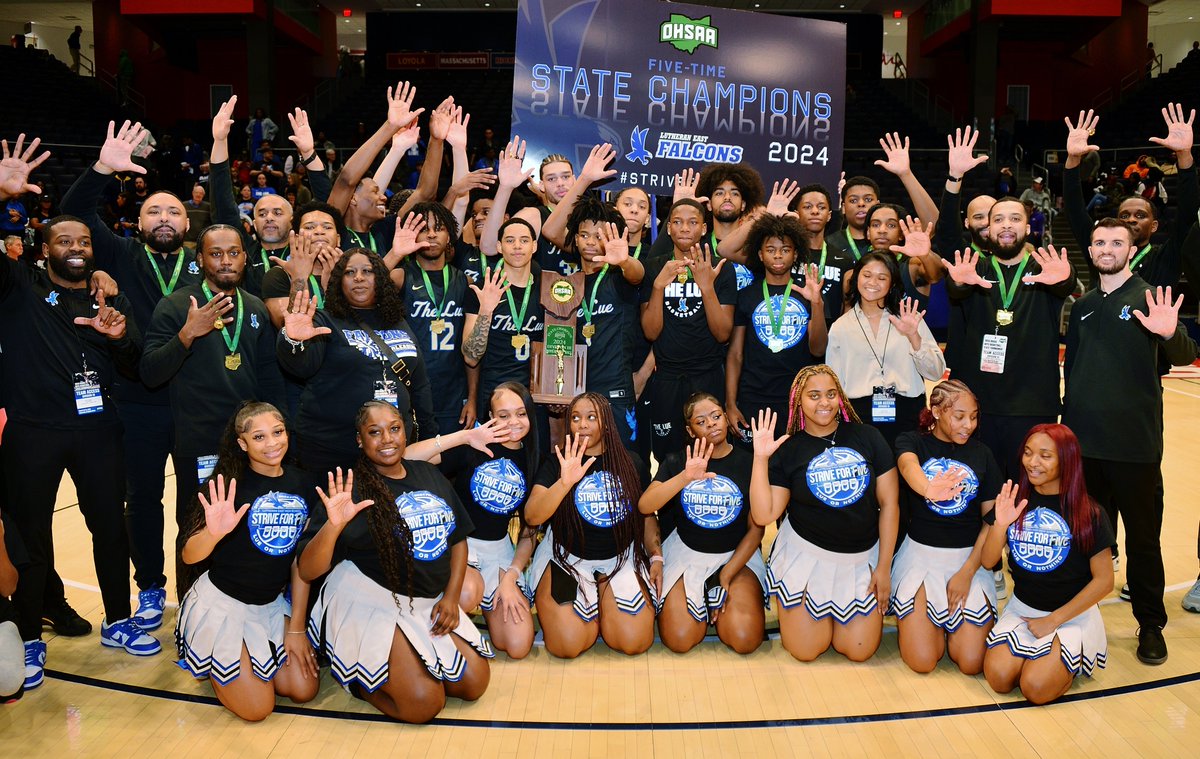 Congratulations to the <a href="/LutheranEast/">Lutheran High School East</a> Falcons, who returned from the State Final Four Tournament in Dayton as STATE CHAMPIONS! This is a back-to-back state title and the 5th state championship in program history.