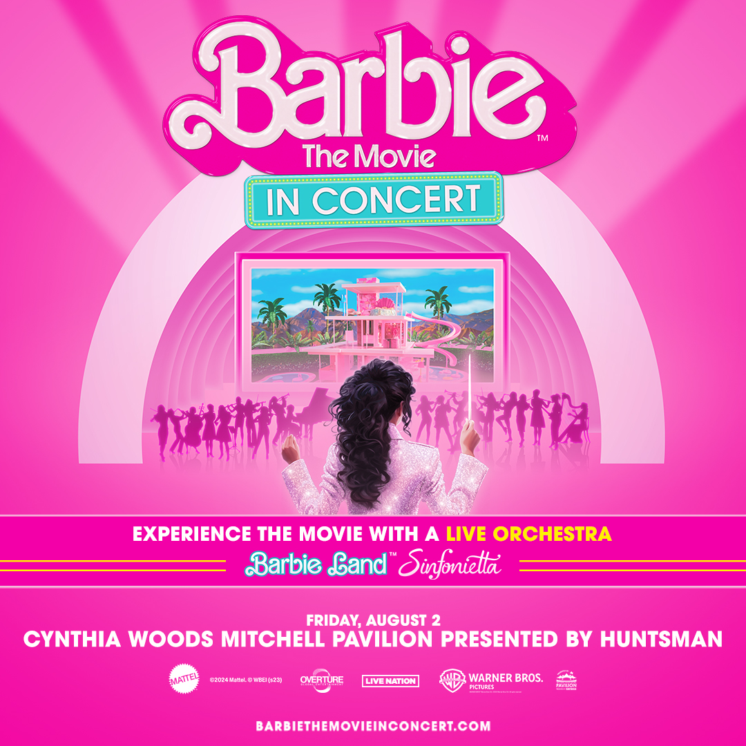 Do617's tweet image. Experience the magic of Barbie The Movie: In Concert™️ with a Live Orchestra by Barbie Land Sinfonietta at Cynthia Woods Mitchell Pavilion on August 2! ✨🎶 #BarbieTheMovie #LiveOrchestra

Grab your tickets now! t.dostuffmedia.com/t/c/s/127851