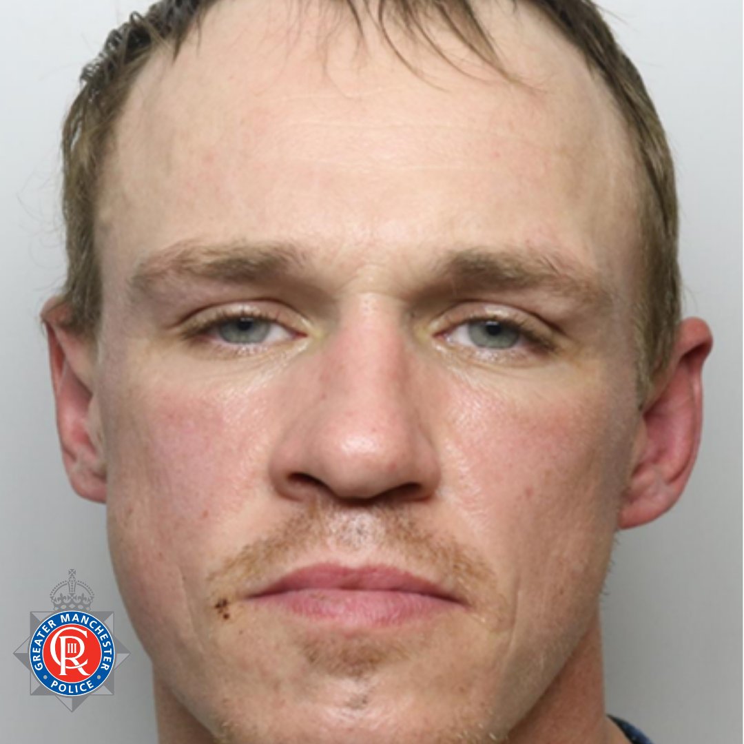 #WANTED | GMP are appealing for the public’s help to find Oliver McNab (26/03/1989) who is wanted on recall to prison He has links to the #Bury, Radcliffe, Prestwich, city centre & Salford areas of Greater #Manchester Any Info? Call police on 0161 856 8173 or @CrimestoppersUK