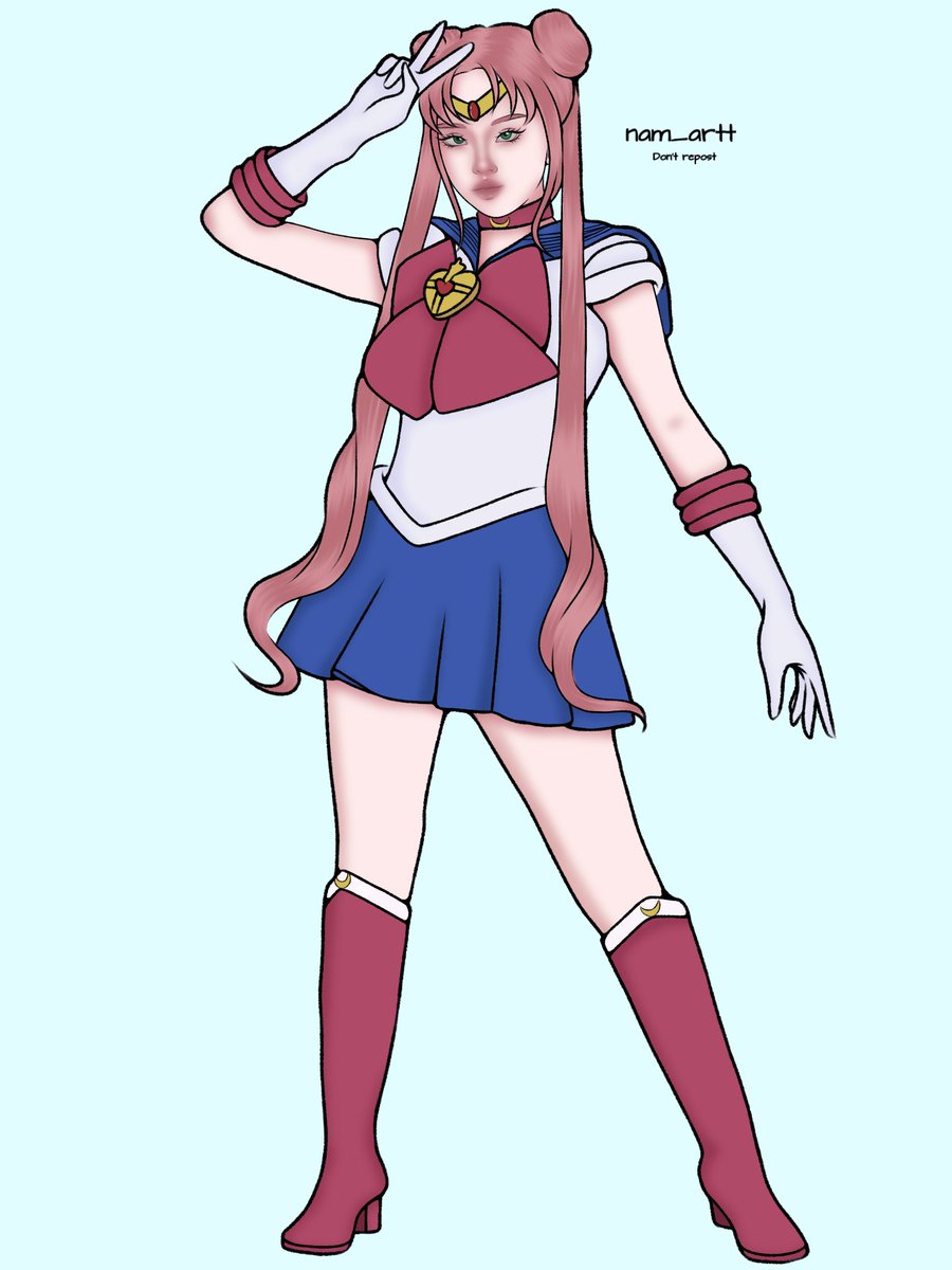#SakuraWeek2024 Day 6 Crossover
#Sakura x Sailor moon 
#sakuraharuno #SakuraWeek #SAKURA #HappySakuraDay