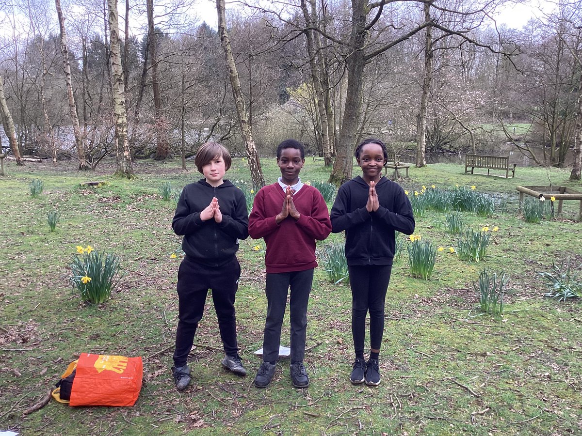 What a reverent and reflective Lenten walk we had this afternoon with our friends from our academy trust. We feel refreshed in our hearts and minds. Christ the King you were so respectful and thoughtful, well done. @StGtG_CAT