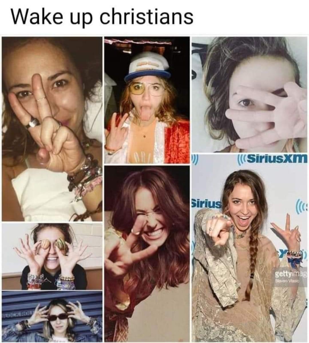 ScriptureFed's tweet image. Lauren Daigle showing you through signs and symbols that she serves the god of this world! Remember, just because someone has the "Christian" label it does NOT mean that they are actually following Jesus Christ! Most Christian music today especially what's being played on the…