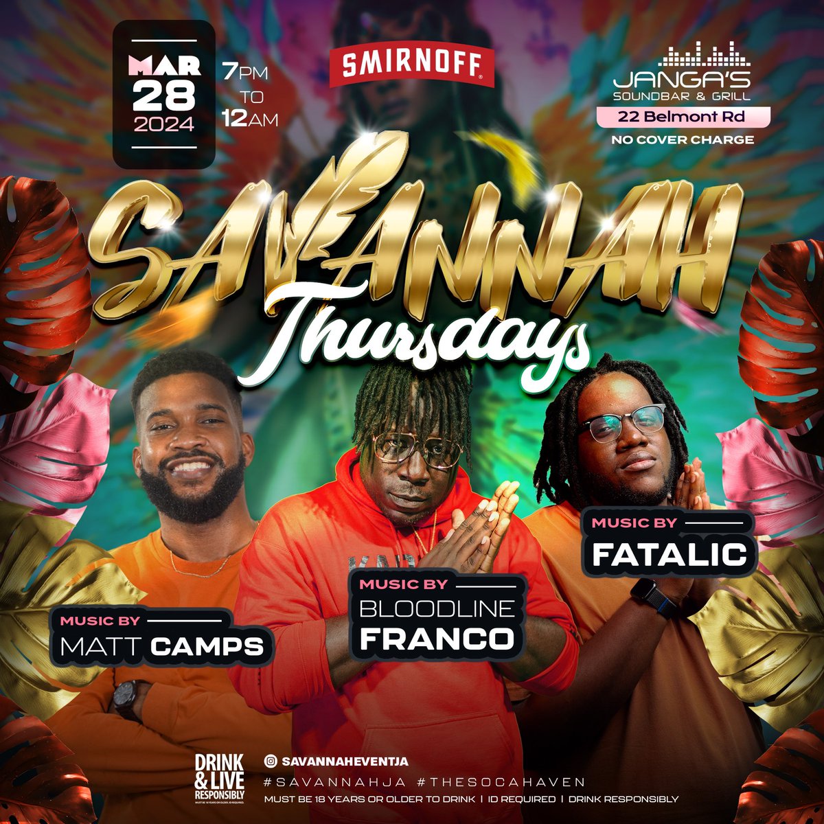 wildchildkb's tweet photo. #DJAvengers @BloodlineFranco @Matt_Camps @FatalicJA 

This Thursday @ Jangas Soundbar https://t.co/WIwQuIl57M