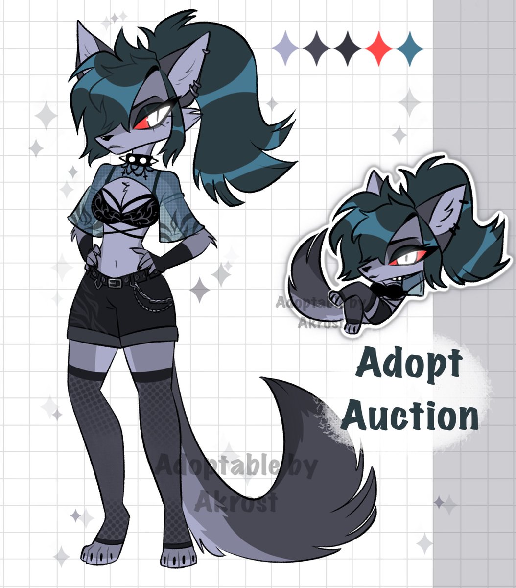 I made my first hellhound adoptable <3
link to the auction below~

#adoptable #adoptauction