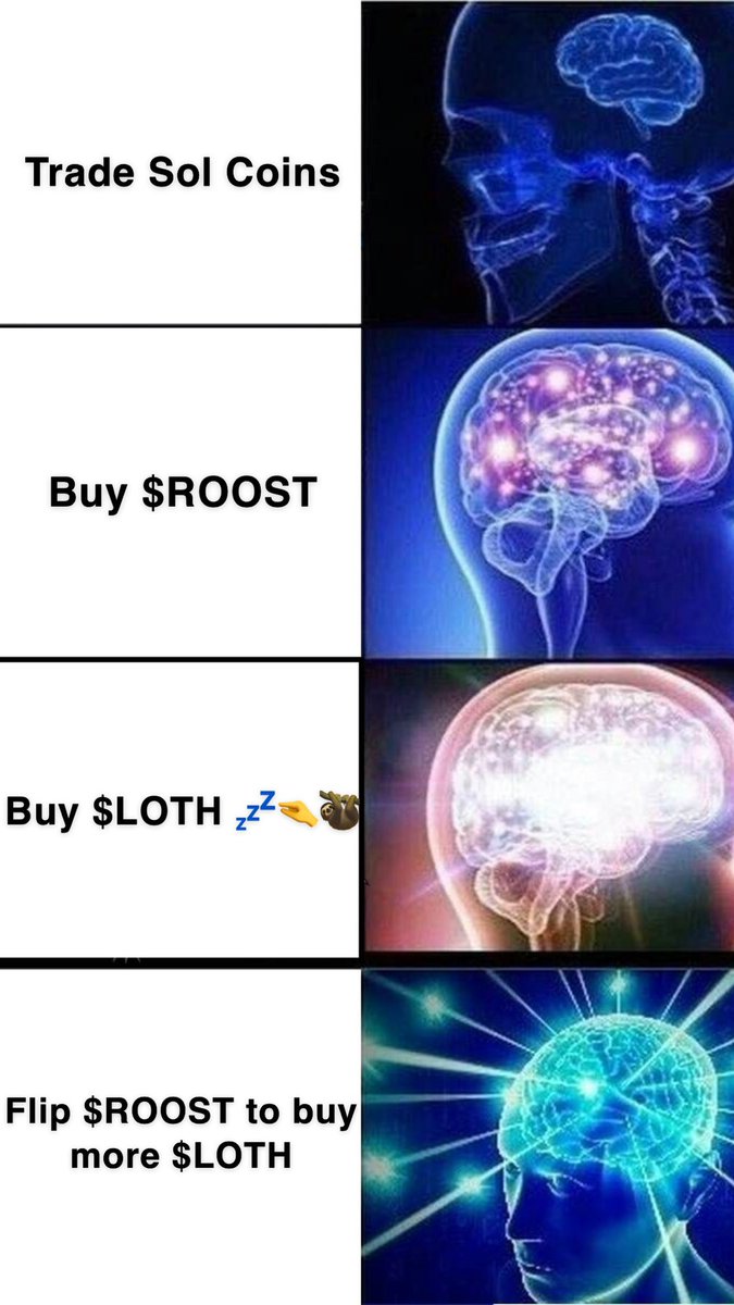 $ROOST gains into $LOTH 🧠

💤🤏🦥