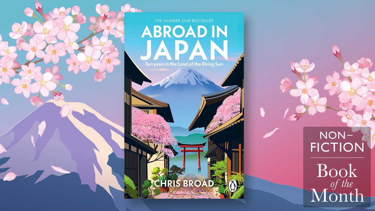 Spanning 10 years and all 47 prefectures, @AbroadInJapan takes us from the lush rice fields of the countryside to the frenetic neon-lit streets of Tokyo in our hilarious and insightful Non-fiction Book of the Month for April: bit.ly/49a14I3 #WBOTM