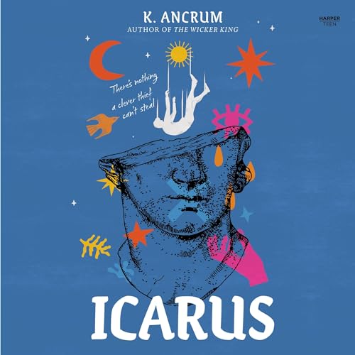 It's a triple-release day for me. First up, Icarus by K. Ancrum. 
This suspenseful queer YA romance reimagines the tale of Icarus as a star-crossed love story between a young art thief and the son of the man he’s been stealing from.