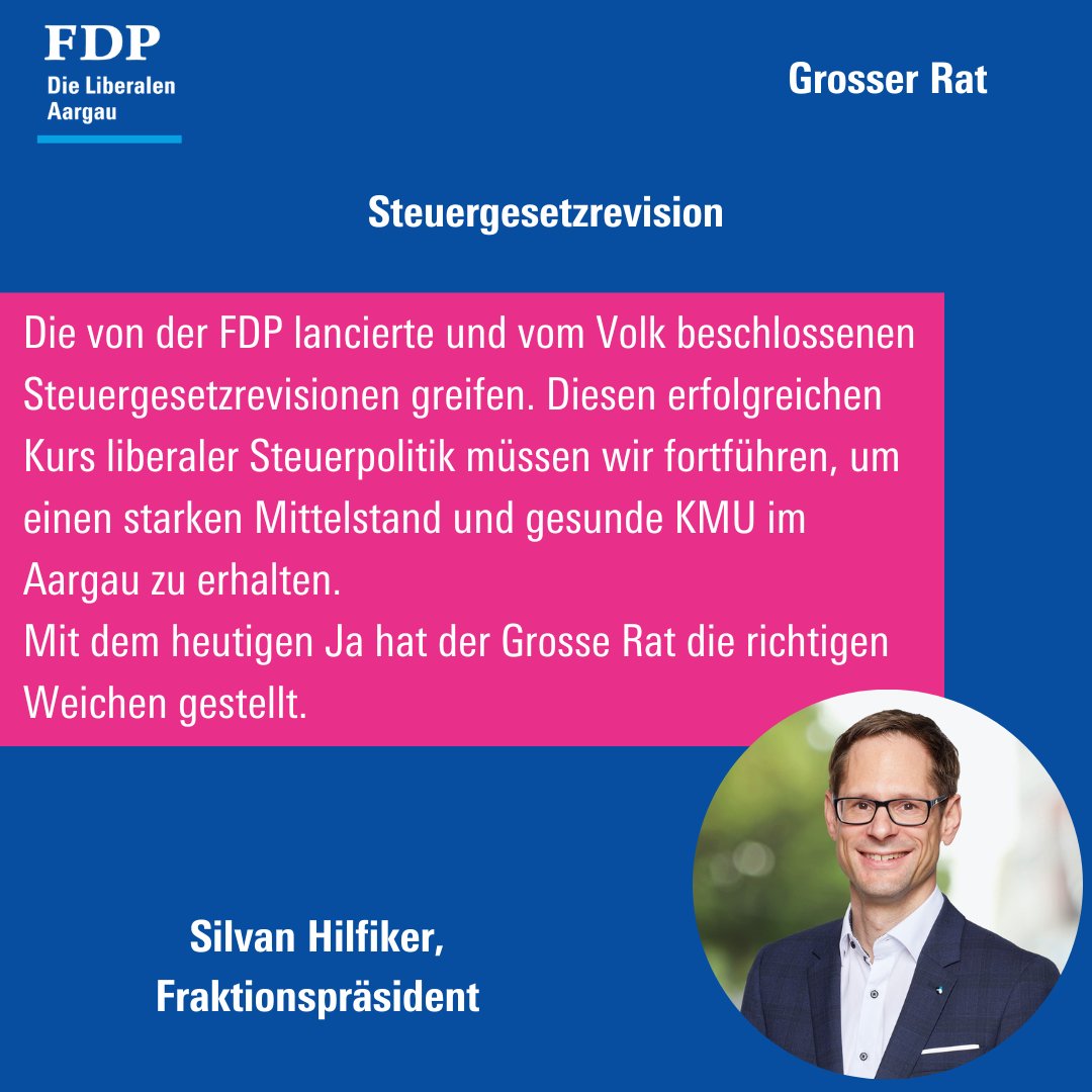 Wir kämpfen für den #Mittelstand! Die #Steuergesetzrevision beinhaltet dank der Vorstösse unserer Fraktion höhere #Drittbetreuungsabzüge und höhere #Kinderabzüge. Damit haben #Familien am Ende vom Jahr mehr #Geld im Portemonnaie.