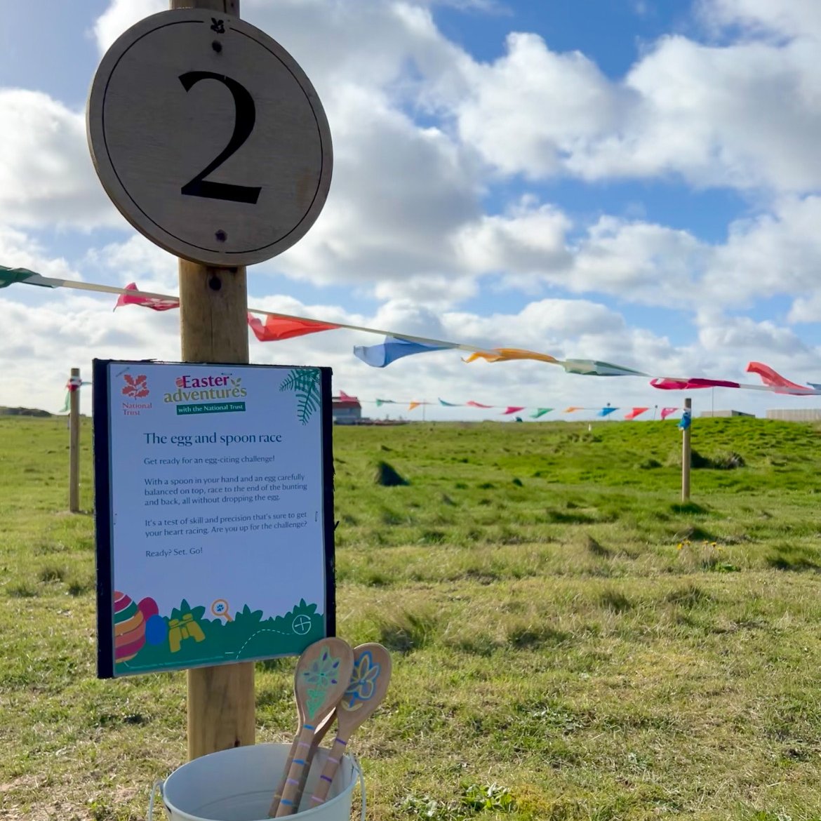 Our Easter Adventures trail is waiting for you at Sandilands🌿from now until Sunday 14 April, 10am-3pm🐣

Make your way along the trail and find nature-inspired activities for the whole family to enjoy🌼