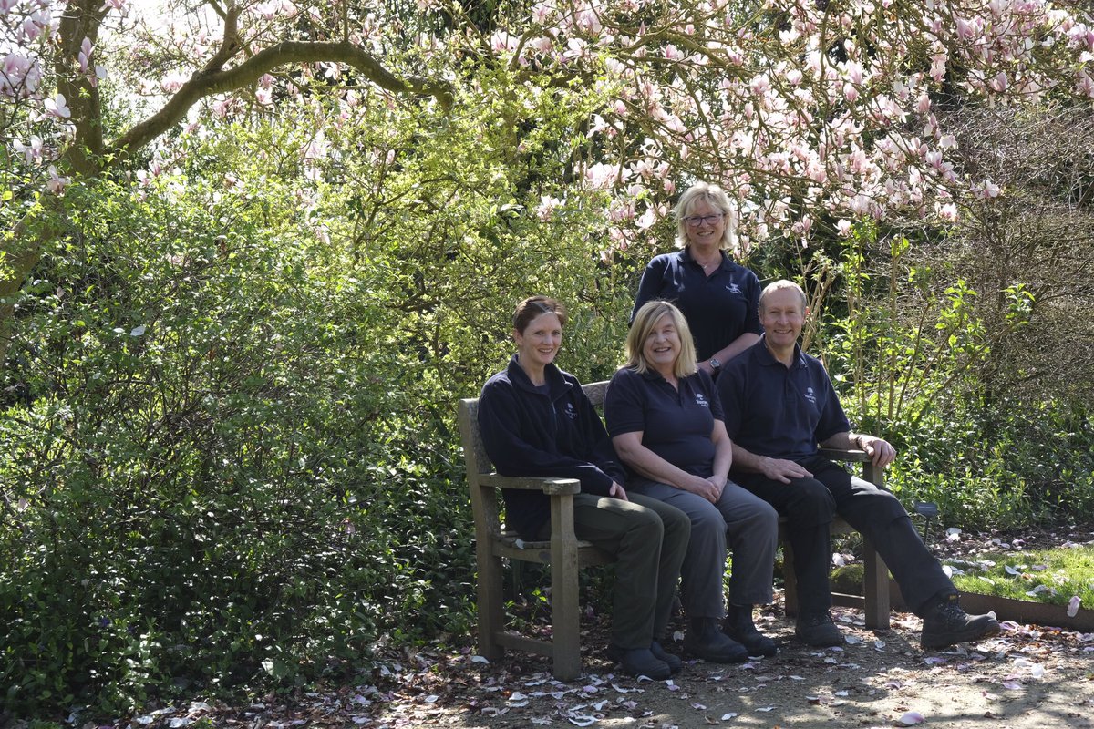 So good to see @pathavers and the team @waterperry this morning #gardeners