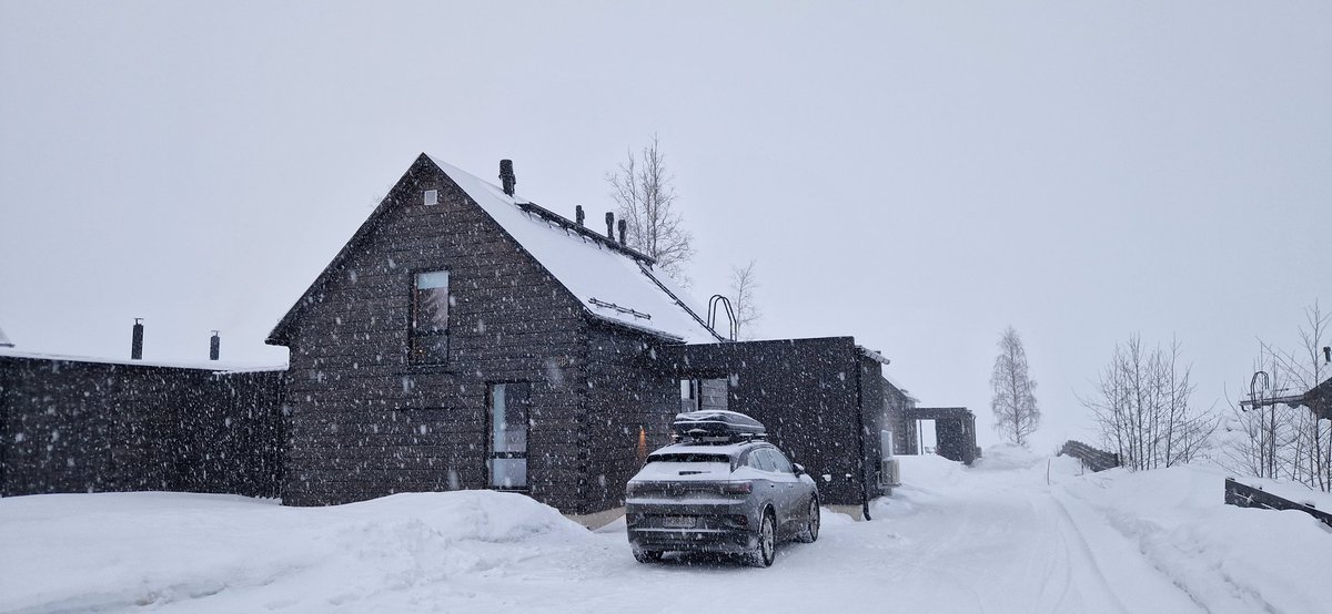 Back to winter. #Vuokatti