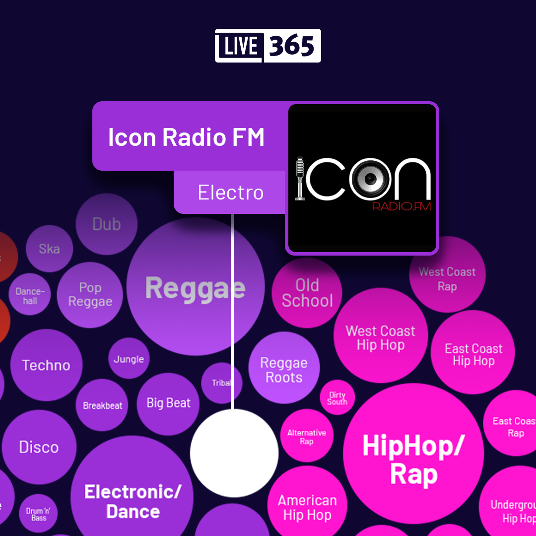 Tune into Icon Radio FM which represents a movement that says, that artistic expression should not be limited to the confines of mainstream media. 🎧 live365.com/station/Icon-R…