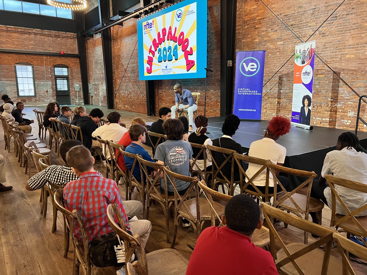 Middle and high school students will rotate between four different competitions and events:

• <a href="/NFTE/">NFTE</a> Entrepreneurship Pitch Competition 
• Middle School Startup Tech Showcase 
• Virtual Enterprises Trade Show
• A breakout session with keynote speaker Dan Rossignol

<a href="/HCPSCTAE/">Dept of Career, Technical, and Adult Ed</a>