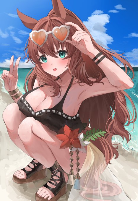 マルゼンスキー(ウマ娘) 水着」の画像/イラスト/ファンアート