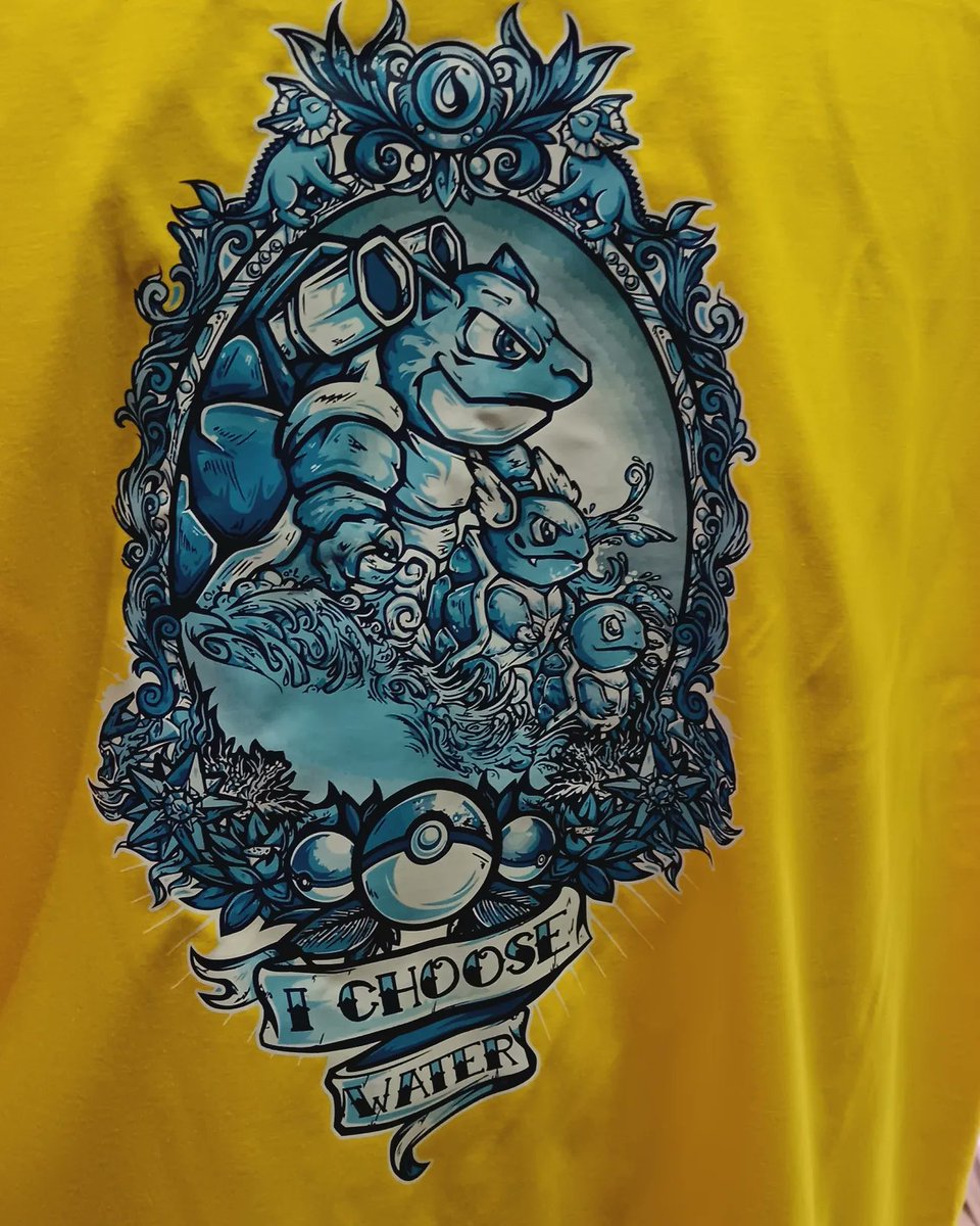MerchanCat's tweet photo. Camiseta de #squirtle y sus evoluciones #wartortle y #blastoise ya disponible en la web de #merchancat https://t.co/M9dT1RmGVP